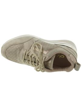 Deportivo mujer Funhouse Tokio beige/oro