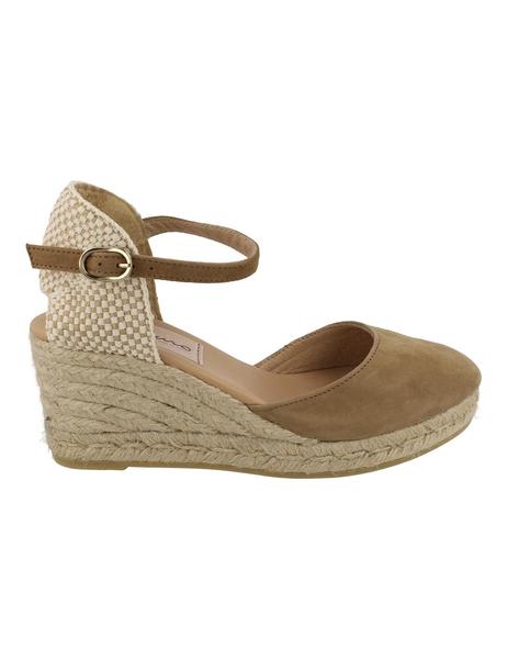 Alpargata mujer camel