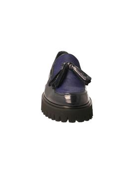 Mocasín mujer Pertini azul