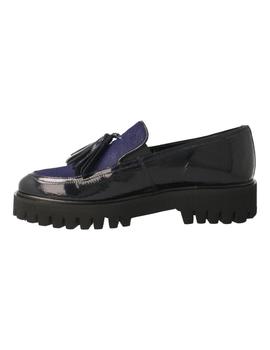 Mocasín mujer Pertini azul