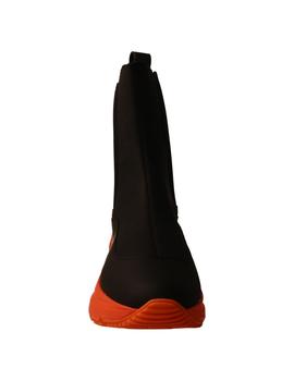 Botín mujer Calvin Klein negro/naranja