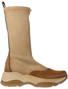 Bota mujer  Hispanitas Andes camel