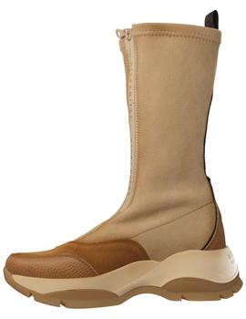 Bota mujer  Hispanitas Andes camel