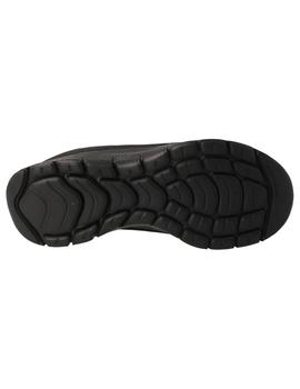 Deportivo Waterproof mujer Skechers Flex Appeal negro