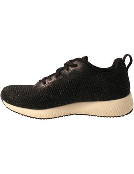 Deportivo mujer Skechers Bobs Squad negro