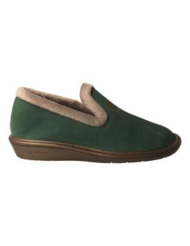 Zapatilla casa mujer Nordikas verde