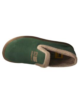 Zapatilla casa mujer Nordikas verde