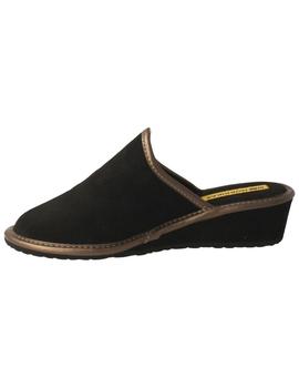 Zapatilla casa mujer Nordikas negro