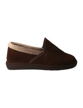 Zapatillas casa hombre Nordikas marrón