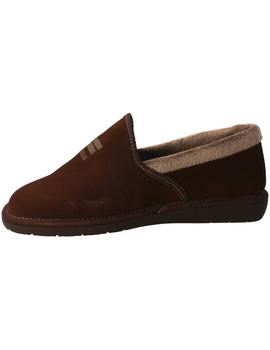 Zapatillas casa hombre Nordikas marrón