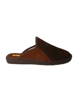 Zapatilla casa hombre Nordikas marrón