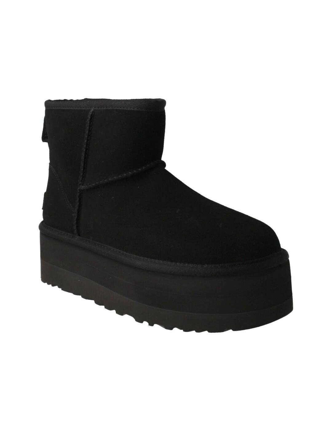 Botín mujer Ugg Classic Mini Platform negro