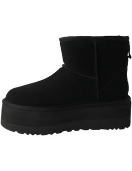 Botín mujer Ugg Classic Mini Platform negro