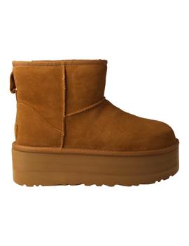 Botín mujer Ugg Classic Mini Platform camel