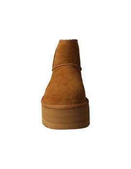 Botín mujer Ugg Classic Mini Platform camel