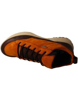 Botín Gore-Tex mujer Ara naranja