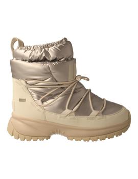 Botín mujer Ugg Yose Puffer Mid plata