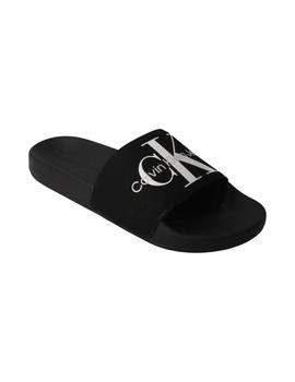 Chancla hombre Calvin Klein Slide negra