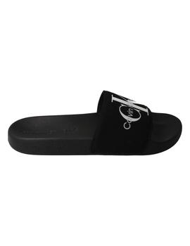 Chancla hombre Calvin Klein Slide negra