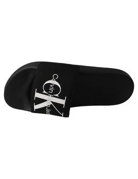 Chancla hombre Calvin Klein Slide negra