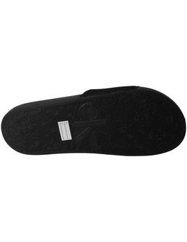 Chancla hombre Calvin Klein Slide negra