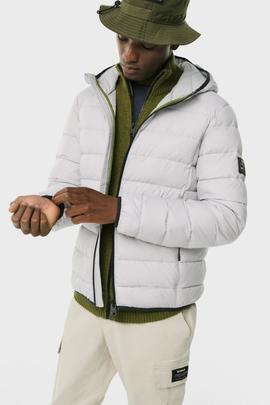 Anorak hombre Ecoalf Aspenalf gris