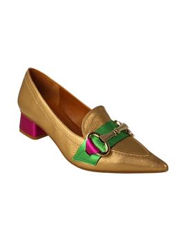 Mocasín mujer Durá&Durá dorado