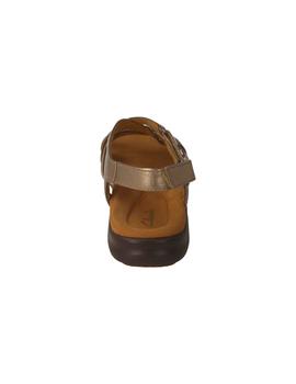 Sandalia mujer Clarks Kitly Go dorada