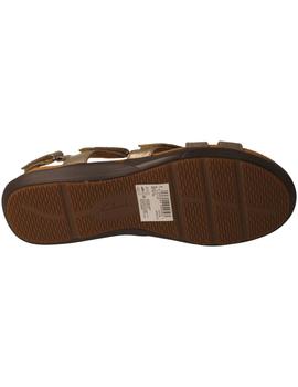Sandalia mujer Clarks Kitly Go dorada