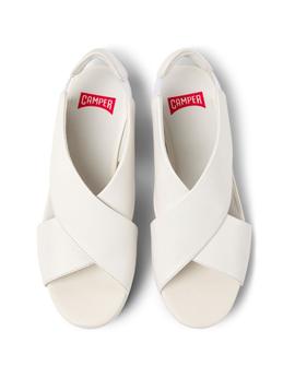 Sandalia mujer Camper Balloon blanca