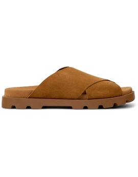 Sandalia hombre Camper Brutus camel