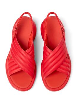Sandalia mujer Camper Spiro roja