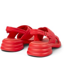 Sandalia mujer Camper Spiro roja