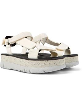 Sandalia mujer Camper Oruga blanca