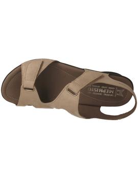 Sandalia mujer Mephisto Paris topo