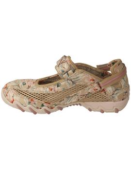 Zapatilla mujer Allrounder Niro beige/flores