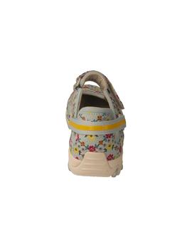 Zapatilla  mujer Allrounder Niro azul/flores