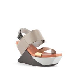 Sandalia mujer United Nude Delta Wedge gris