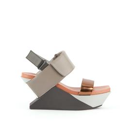 Sandalia mujer United Nude Delta Wedge gris