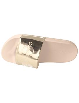 Chancla mujer Calvin Klein Slide plata