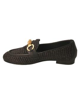 Mocasín mujer Poesie Veneziane negro