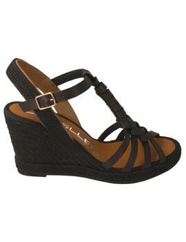 Sandalias mujer Casteller negra