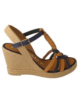 Sandalias mujer Casteller azul