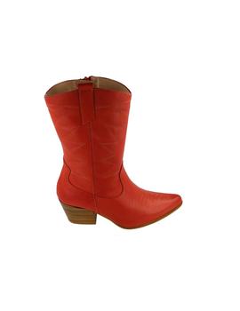 Bota campera mujer Melcris roja