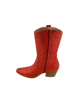 Bota campera mujer Melcris roja