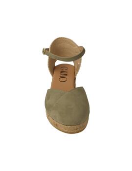 Alpargata mujer Gaimo Copita verde