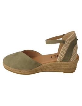 Alpargata mujer Gaimo Copita verde