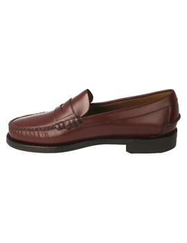 Mocasín hombre Sebago Classic burdeos