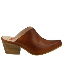 Zueco campero mujer Melcris camel