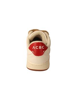 Deportivo unisex ACBC Evergreen blanco/rojo